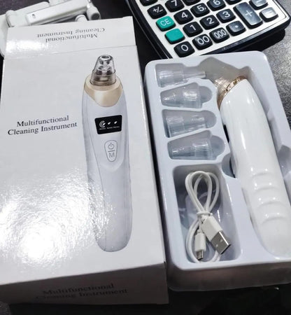 Rechargeable Blackhead Remover Vacuum  Deep Pore Cleaner for Clear Skin