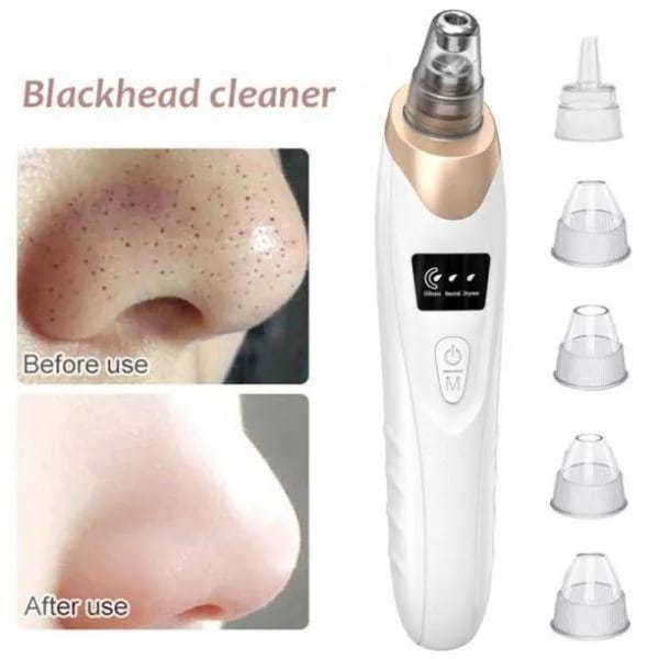 Rechargeable Blackhead Remover Vacuum  Deep Pore Cleaner for Clear Skin