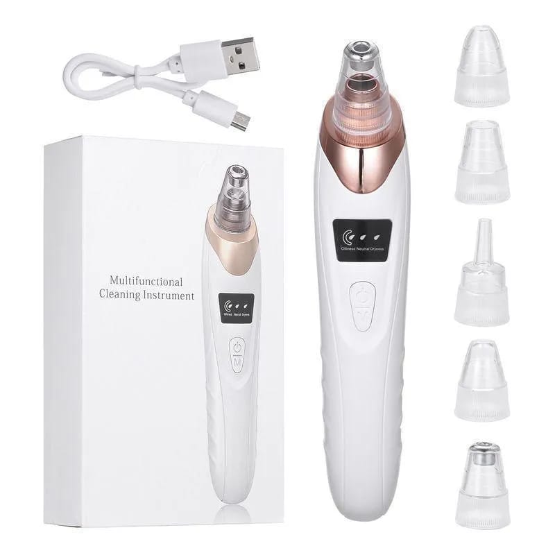 Rechargeable Blackhead Remover Vacuum  Deep Pore Cleaner for Clear Skin